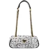 Image de GUESS Sac à épaule bandoulière crème multicolore pour femme - Giully Mini Xbody Flap Cream Multi 230427