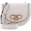 Image de Sac à épaule bandoulière - GUESS - Fleet Mini Saddle - Crème - 19x17x6 cm - 425 g