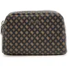 Image de GUESS Pouchette noir marron pour femme - Double Zip Mocha Logo Multi 285461