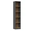 Image de FLORENCE - Bibliothèque 5 étagères - Dimensions 182x40x30 cm - Meuble de rangement livres