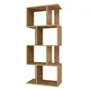 Image de GILDA - Bibliothèque modulable style moderne - Dimensions 59.5x30x140 cm - Meuble séparateur de pièce