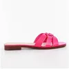 Image de Claquette Guess Femme Symo Rose cuir