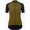 Image de Maillot Assos Uma GTV c2 manche courte jaune ocre noir femme - XS
