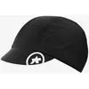 Image de Casquette Assos Rain Cap noir brillant blanc - L-XL