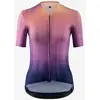 Image de Maillot Assos Dyora R S11 Surface manche courte rose bleu femme - M