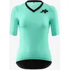 Image de Maillot Assos Dyora RSV S11 manche courte vert turquoise femme - S
