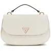 Image de GUESS Sac à épaule bandoulière crème pour femme - Aldina Top Handle Flap Crossbody Bag Cream White 314450