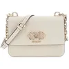 Image de GUESS Sac à épaule bandoulière taupe pour femme - Salinge Flap Crossbody Bag Taupe 313961