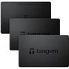 Image de Wallet 2.0 - Secure Crypto 3 Card Set Black (TG128X3-B) - Portefeuille - Polychlorure de vinyle - Simili cuir - Carte - Plastique