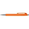 Image de Stylo-bille Caran dAche 888 Infinite - Pointe M - Encre bleue rechargeable - Orange