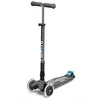 Image de Trottinette - MICRO - Maxi Deluxe - 3 roues - LED - Gris