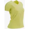 Image de T-shirt Compressport Performance manche courte jaune fluo femme - XS