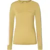 Image de T-shirt manches longues femme super.natural Alarm Beige SNW02191054H
