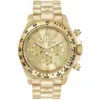 Image de Montre Hommes Philipp Plein Quartz Chronographe Bracelet Acier inoxydable Doré PWCAA1121