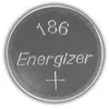 Image de Piles boutons - Energizer - LR 43 - Lot de 2 - 1.5 V - Noir
