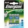 Image de Energizer Accu Recharge Extreme AAA 800 mAh (par 4)