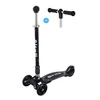 Image de Trottinette - MICRO Kickboard Compact Noir - 3 roues - Pour Enfant - Loisir