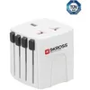 Image de Adaptateur universel MUV USB SKROSS - Blanc - Compact - 2 pôles - Asymétrique