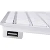 Image de Clavier USB - LMP - KB-1243 - AZERTY - Aluminium - Pavé numérique