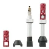 Image de Paire de valves Tubeless Effeto Mariposa Caffélatex 100mm argent