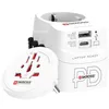 Image de Skross 1.302474 Adaptateur de voyage Pro Light USB AC45PD World