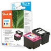 Image de Peach Pi300-657 Pagepack Noir, Cyan, Magenta, Jaune