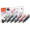 Image de Peach Pi100-313 Cartouche D'encre Photo Noire, Photo Cyan, Photo Gris, Photo Magenta, Jaune Photo