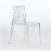 Image de Chaise transparente salle à manger café empilable nid d'abeille grand soleil gruvyer - transparent Grand Soleil