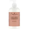 Image de Shea Moisture Après-shampooing Femme Boucles et Brillance pour cheveux épais bouclés à la Noix de Coco et Hibiscus pour hydrater e