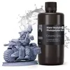 Image de Résine Lavable à lEau 2.0 Gris 1000g Liquide dImpression 3D à Durcissement Rapide à UV de 395-405 nm Résine Imprimante 3D