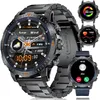 Image de Montre Connectée Homme Pour Android Ios Avec Appel Bluetooth 143Amoled Smartwatch Homme 100+ Sport Noir Acier Montre Intelligent