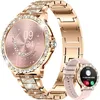 Image de Montre Connectée Femme Avec Appel Bluetooth1.32 Diamond Smartwatch Féminine Etanche Avec 20 Modes Sportifs Podometre Sommeil Pou
