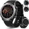 Image de Militaire Montre Connectée Homme Femme Avec Appel Bluetooth1.39 Hd Smartwatch Motre Sport Avec 110+ Modes SportifsPodometre Car