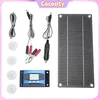 Image de Kit de Panneau Solaire 600W avec Contrôleur de Charge Solaire 100A et Câble Dextension Contrôleur de Charge Solaire pour Moto