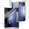 Image de Pour Samsung Galaxy Z Fold 5 Verre Trempé 2 Pièces 9H Dureté Avant Protection Écran + 2 Pcs Flexible À LIntérieur Protection E