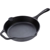 Image de Poêle En Fonte Naturelle Induction 30cm, Convient Pour Le Feu, Barbecue, Four Victoria 36706 Noir