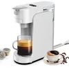 Image de Machine à Café Capsules 3-en-1 Mini - Compatible K-Cup Café Moulu & Thé - 1450W - Chauffage Éclair 3s - Économie dÉnergie -blanc