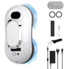 Image de Robot Laveur Vitre Electrique aspiration 5600PA 3 modes nettoyage télécommande Navigation Intelligente anti-chute 80W