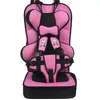 Image de SURENHAP Siège dauto convertible Siège de voiture dappoint à dossier haut Siège de bébé convertible en auto siege Rouge Rose