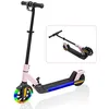 Image de Trottinette électrique pliable pour enfants de 6 à 14 ans avec une vitesse maximale de 16 km/h et des roues avant auto-lumineuses