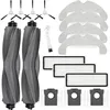 Image de Accessoires pour Dreame D10 Plus Gen 2 Robot aspirateur pièce de Rechange 2 Brosses à Rouleau + 4 Chiffon + 4 brosses latérales