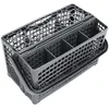 Image de SALALIS Panier de lave vaisselle Panier à Couverts de Lave Vaisselle Porte Couverts à Ustensiles electromenager lave-vaisselle