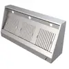 Image de Hotte Murale Sans Moteur 1000 X 400 - Combisteel