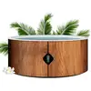 Image de Coco Bain Piscine Bora Bora - Piscine Hors sol 180cm De Diamètre - 1200 litres - Imitation Bois Véritable