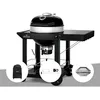 Image de Barbecue à charbon Kettle Pro 57 cm sur chariot + Housse deprotection + Rôtissoire + Lot de 2 paniers à charbon - Napoleon