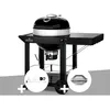 Image de Barbecue à charbon Kettle Pro 57 cm sur chariot + Rôtissoire + Lot de 2 paniers à charbon - Napoleon