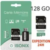 Image de Carte Micro-SD 128 Go classe 10 4K SDXC smartphone tablette caméra sport 100% Reél Class 10 + Lecture Carte..