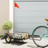 Image de Remorque pour vélo DUOKON - Noir - 122x53x31 cm - Capacité de charge maximale 30 kg