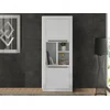 Image de Bibliothèque avec 2 portes et 3 niches - Blanc - EVAN