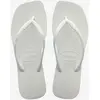 Image de Tongs Havaianas Square blanc pur femme - 39-40